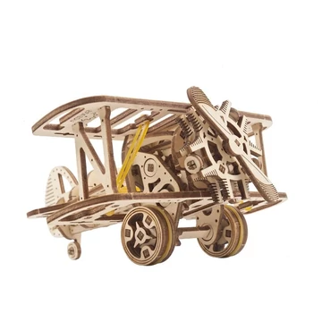 UGEARS mini duplaszárnyú repülőgép - mechanikus modell
