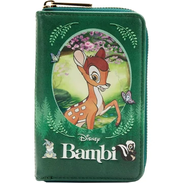 Loungefly Disney: Bambi körbe cipzáras pénztárca