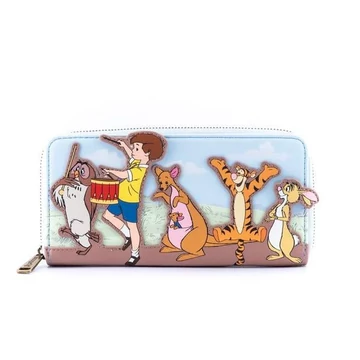 Loungefly Disney: Winnie the Pooh 95th Anniversary körbe cipzáras pénztárca