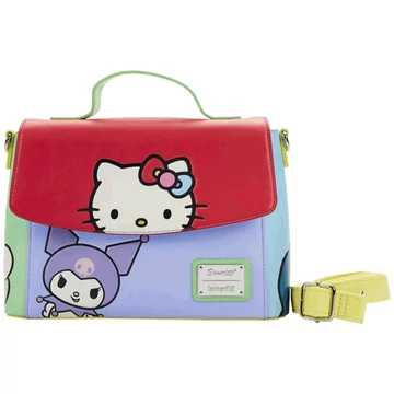 Loungefly Hello Kitty and Friends színes crossbody táska
