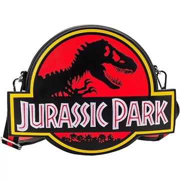 Loungefly Universal: Jurassic Park logo crossbody táska