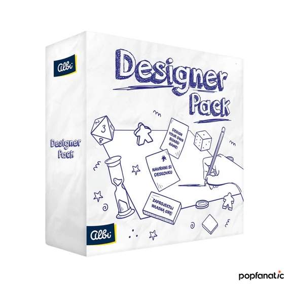 Designer Pack társasjáték tervező, multinyelvű