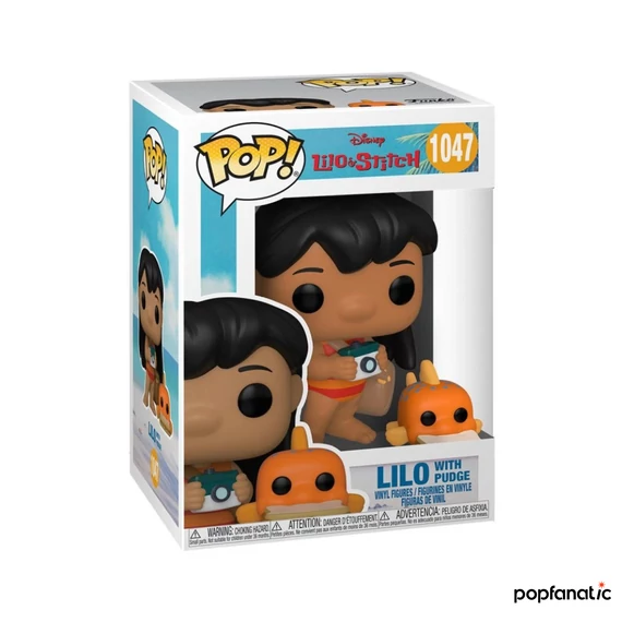 Funko POP! Disney: Lilo & Stitch - Lilo With Pudge figura