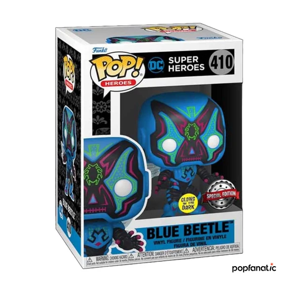 Funko Pop! Heroes: Dia De Los - Blue Beetle figura #410