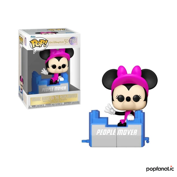 Funko Pop! Disney: Walt Disney World 50 - Minnie Mouse on the Peoplemover figura #1166