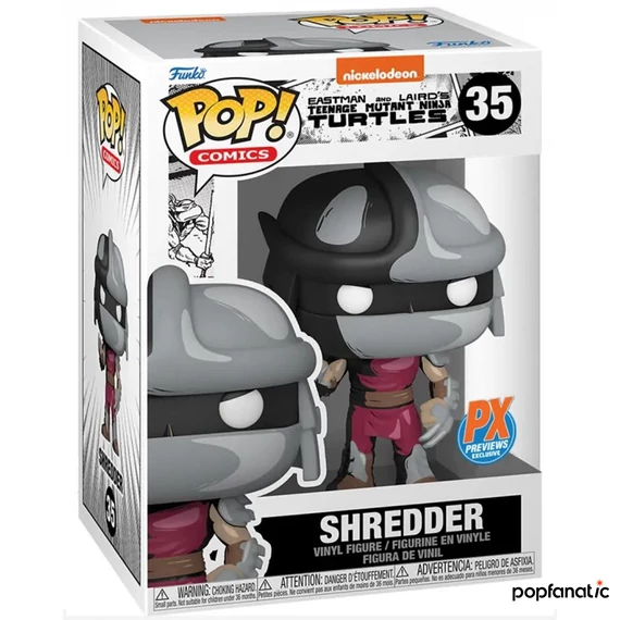 Funko POP! Comics: TMNT - Shredder figura