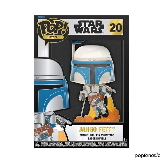 Funko Pop! Disney: Star Wars - Jango Fett #20 Large Enamel Pin (STPP0025)