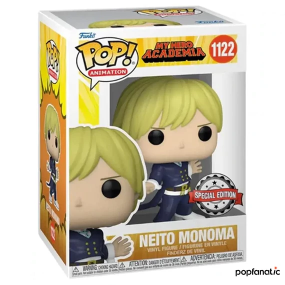 Funko Pop! Animation: My Hero Academia - Neito Monoma figura #1122