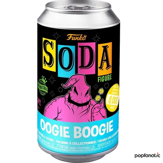 Funko Soda: The Nightmare Before Christmas - Oogie figura (Black Light)
