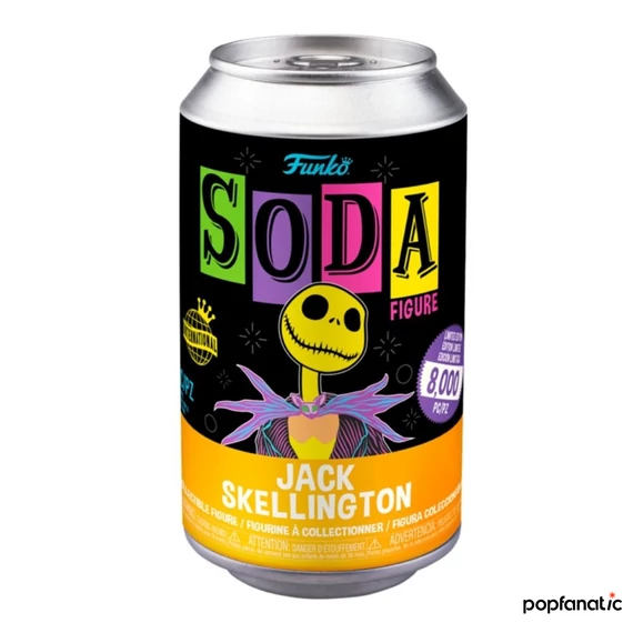 Funko Soda: Disney: The Nightmare Before Christmas - Jack Skellington (blacklight)