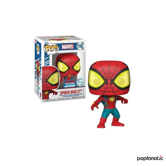 Funko Pop! Marvel: Beyond Amazing - Spider-Man Oscorp Suit figura #1118
