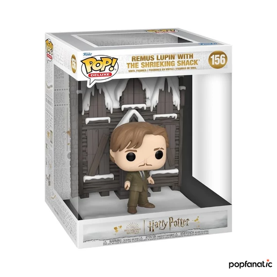Funko Pop! Deluxe: Harry Potter CoS Ann 20th - Remus Lupin with the Shrieking Shack figura #156