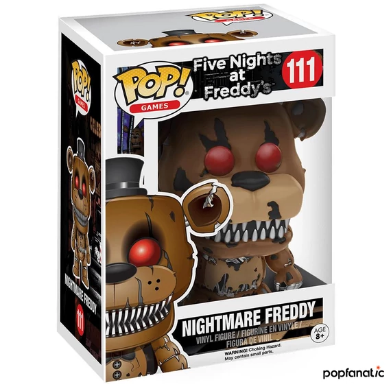 Funko POP! Games: Five Nights at Freddy's: Nightmare Freddy figura #111