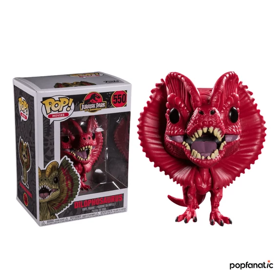 Funko POP! Movies: Jurassic Park - Dilophosaurus (Red) figura #550