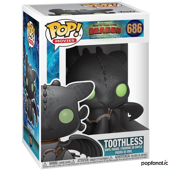 Funko POP! Movies: How to train your Dragon 3 - Toothless figura
