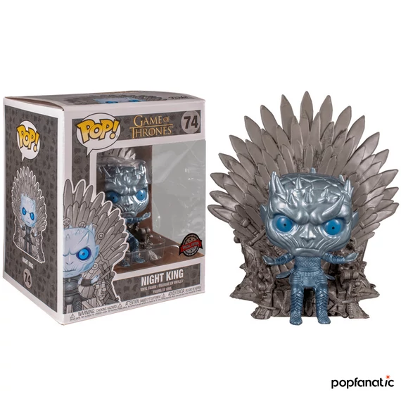 Funko POP! Deluxe: Game of Thrones - Night King Throne (metallic) figura