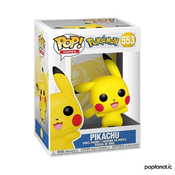Funko POP! Games: Pokémon - Pikachu (waving) figura