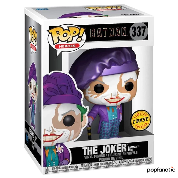 Funko POP! DC Comics Batman 1989 - Joker with Hat figura (chase) #337