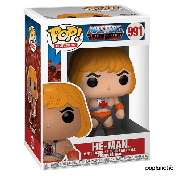 Funko POP! Animation: Masters of the Universe - He-Man figura #991