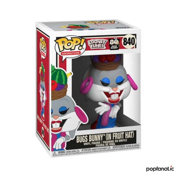 Funko POP! Animation: Bugs 80th - Bugs in Fruit Hat figura #840