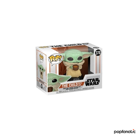 Funko POP! Star Wars: The Mandalorian - The Child with cup figura #378