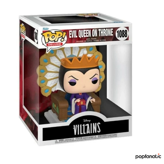 Funko POP! Deluxe Disney Villains - Evil Queen on Throne figura #1088