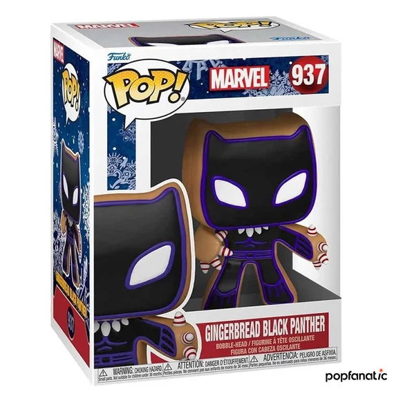 Funko POP! Holiday: Marvel - Black Panther figura #937