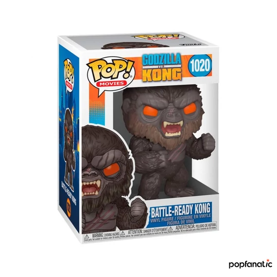 Funko POP! Movies: Godzilla Vs Kong - Battle-Ready Kong figura #1020
