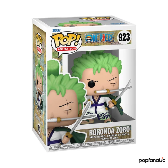 Funko POP! Animation: One Piece - Roronoa Zoro figura #923