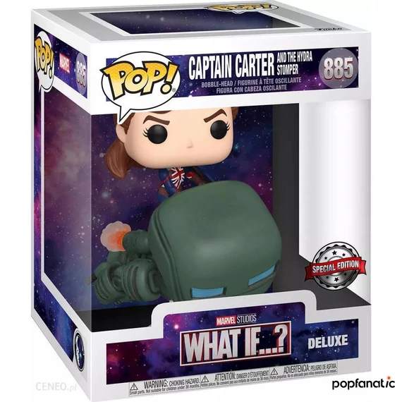 Funko POP! Deluxe: Anything Goes - Captain Carter & Hydro figura #885