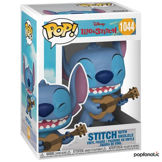Funko POP! Disney: Lilo & Stitch - Stitch with Ukulele figura #1044
