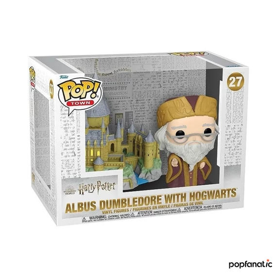 Funko POP! Town: Harry Potter Anniversary - Dumbledore with Hogwarts figura #27