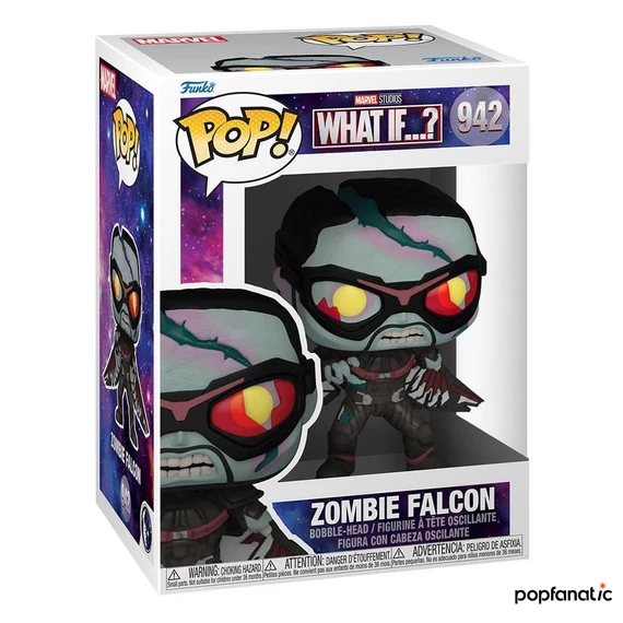 Funko POP! Marvel: What If S2 - Zombie Falcon figura #942