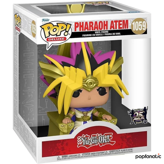 Funko POP! Deluxe: Animation Yu-Gi-Oh! - Atem Pharaoh Yugi figura #1059