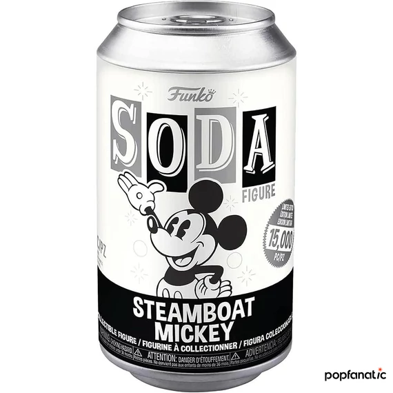 Funko Soda: Steamboat Willie - Mickey figura