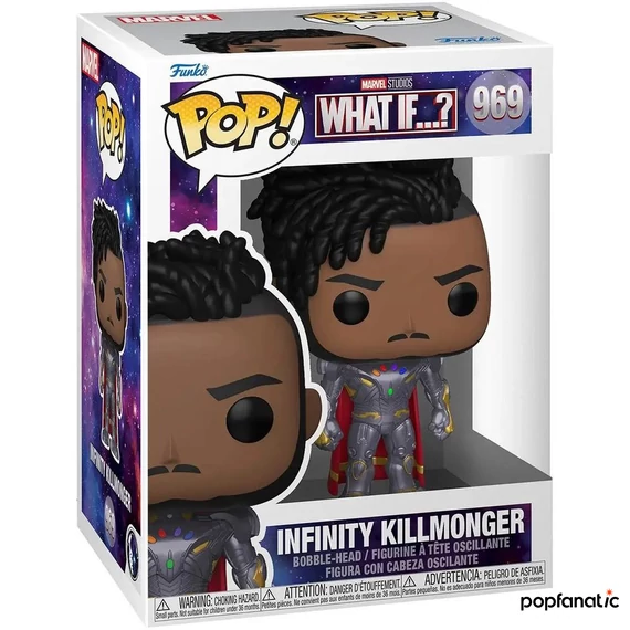 Funko POP! Marvel: What if... S3 - Infinity Killmonger figura #969