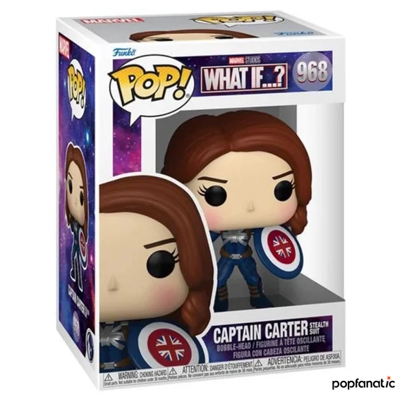 Funko POP! Marvel: What if... - Captain Carter figura #968