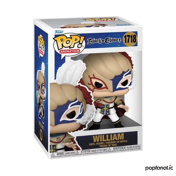 Funko POP! Animation: Black Clover - William figura #1718