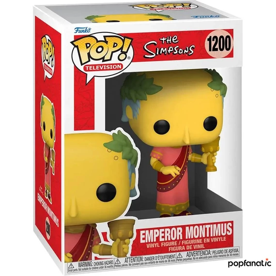 Funko POP! Animation: Simpsons - Emperor Montimus figura #1200