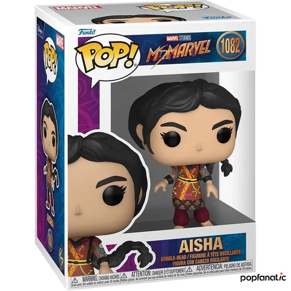 Funko POP! Marvel: Ms. Marvel - Aisha figura #1082