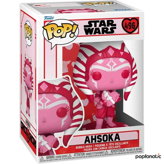 Funko POP! Star Wars: Valentines S2 - Ahsoka figura #496
