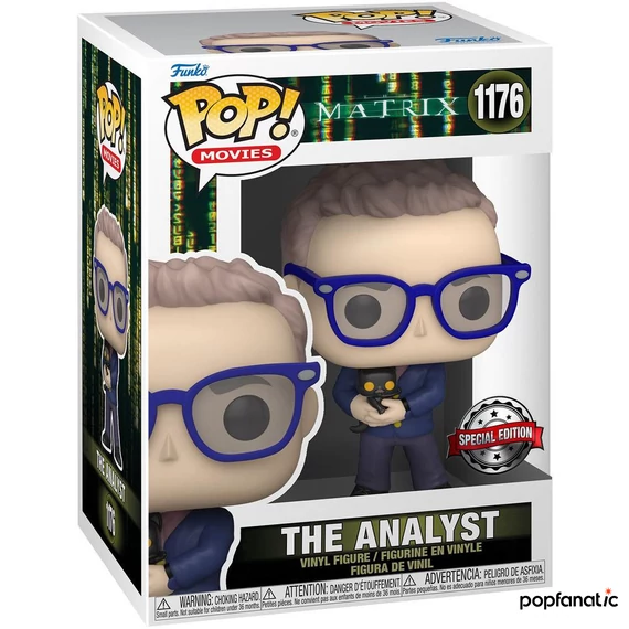 Funko POP! Movies: The Matrix 4 - The Analyst figura #1176