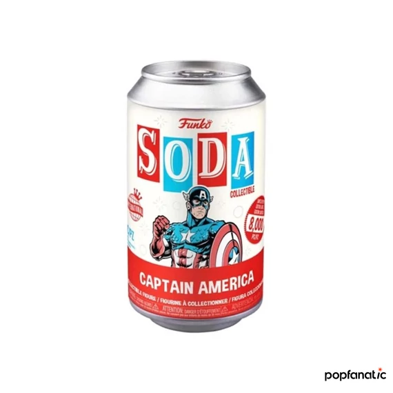 Funko Soda: Marvel - Captain America figura