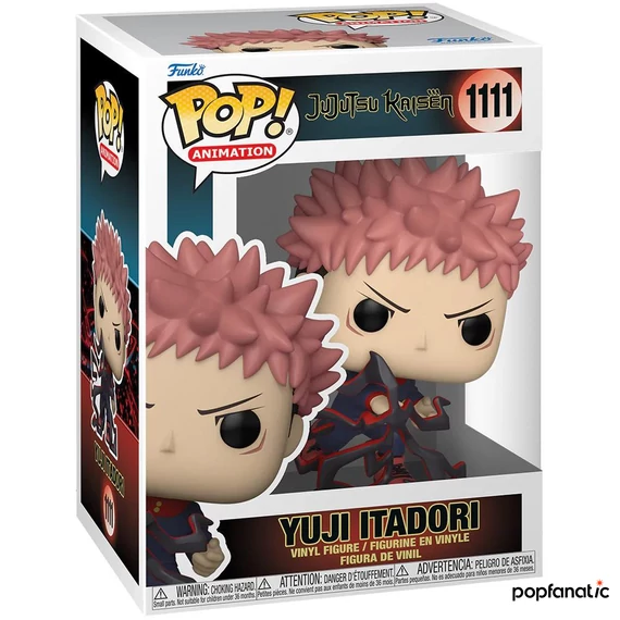 Funko POP! Animation: Jujutsu Kaisen - Itadori (Black Flash) figura #1111