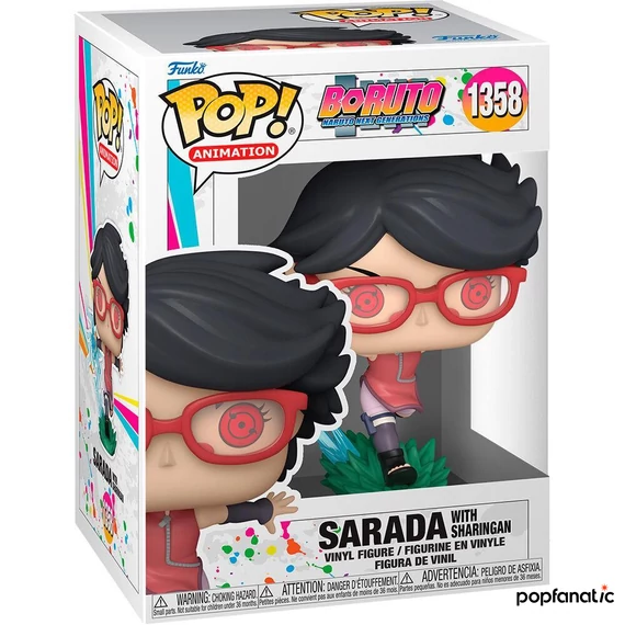 Funko POP! Animation: Boruto - Sarada w/Sharingan figura