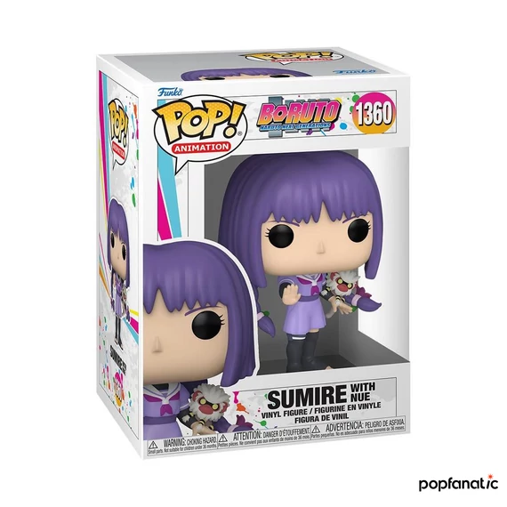 Funko POP! Animation: Boruto - Sumire w/Nue figura