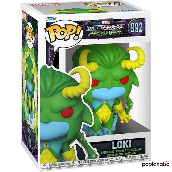 Funko POP! Marvel: Monster Hunters - Loki figura #992
