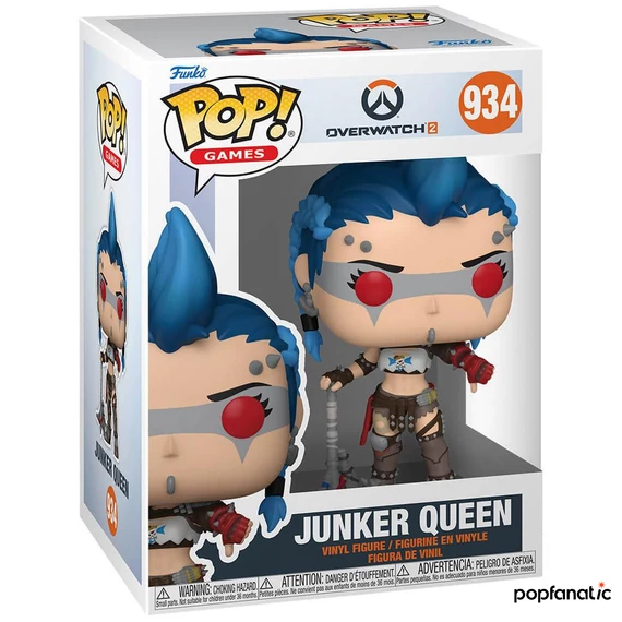 Funko POP! Games: OverWatch 2 - Junker Queen figura #934