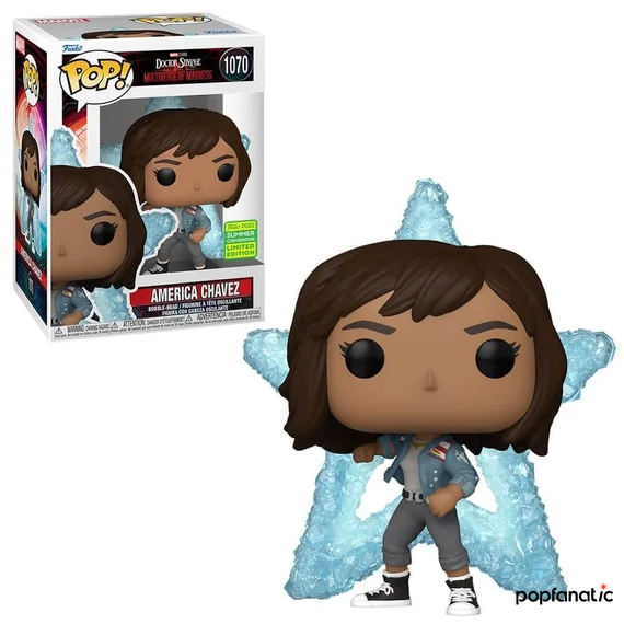 Funko POP! Marvel: Stellar Vortex 1. szeria: America Chavez figura