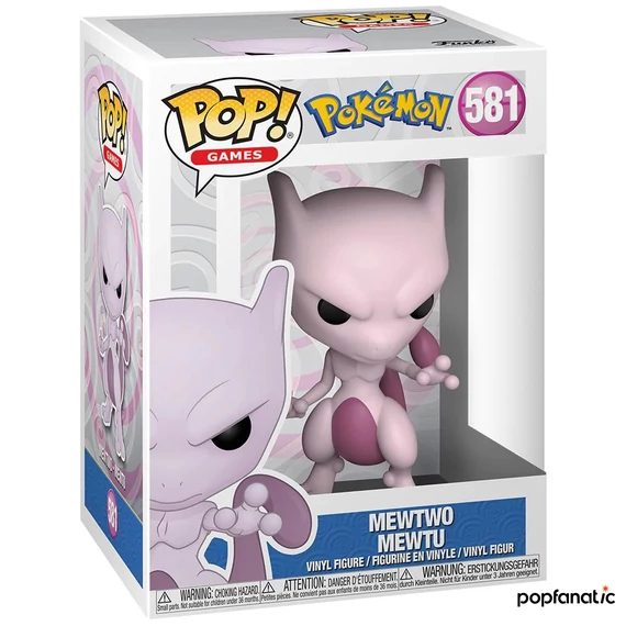 Funko POP! Games: Pokemon - Mewtwo (EMEA) figura #581